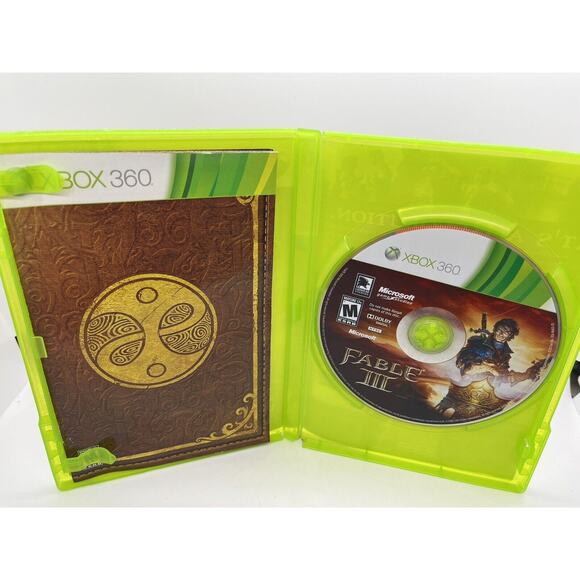 Fable 3 III (Microsoft Xbox 360, 2010) CIB Complete w/Manual - TESTED - Picture 4 of 7